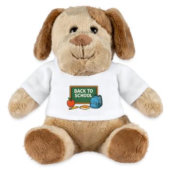 Back to school - MiniFeet® Hund Helge - Weiß - Vorne