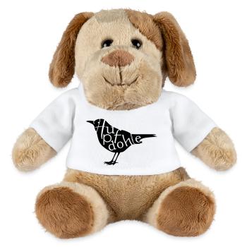Hupfdohle - MiniFeet® Hund Helge - Weiß - Vorne