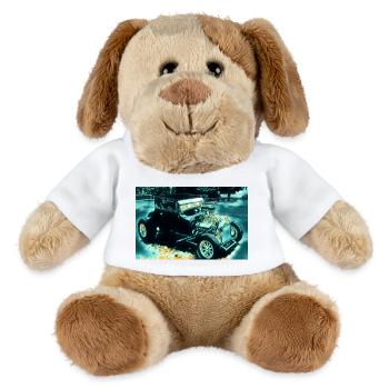 Voiture - Chien en peluche Helge MiniFeet® - blanc - Devant