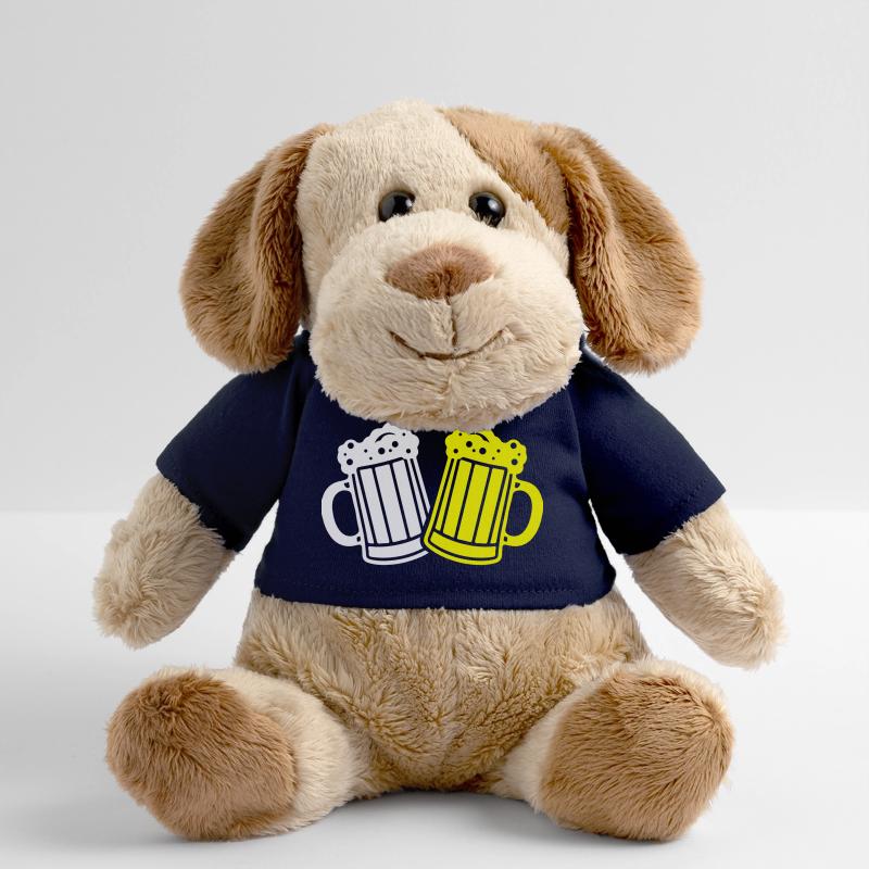 Chope de bière bière alcool bravo Chien en peluche Helge MiniFeet®
