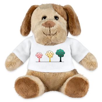 anniversary. Anniversary Decade. humor. funny - MiniFeet® Dog Helge - white - Front