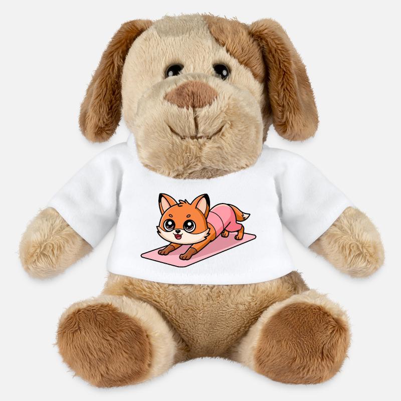 Fuchs Yoga - MiniFeet® Hund Helge - Weiß