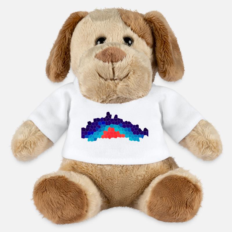 Thermal Core Mosaic - MiniFeet® Dog Helge - white