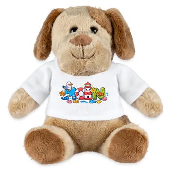 MOIN Seagull Phare Maritime Coloré - Chien en peluche Helge MiniFeet® - blanc - Devant