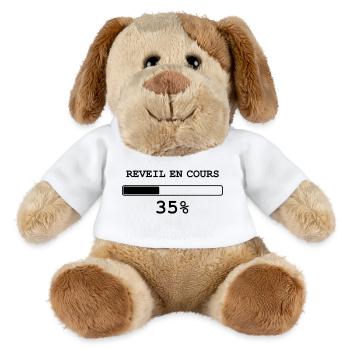 Wake current - MiniFeet® Dog Helge - white - Front