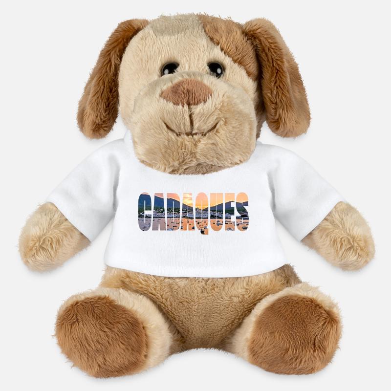 Cadaques Costa Brava - MiniFeet® Hund Helge - Weiß