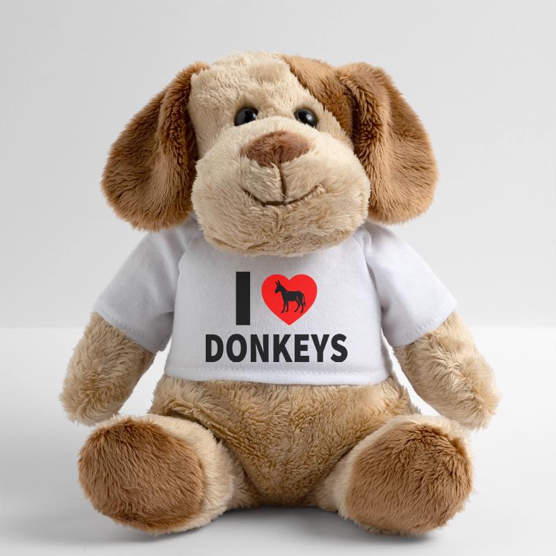 Âne Chien en peluche Helge MiniFeet®