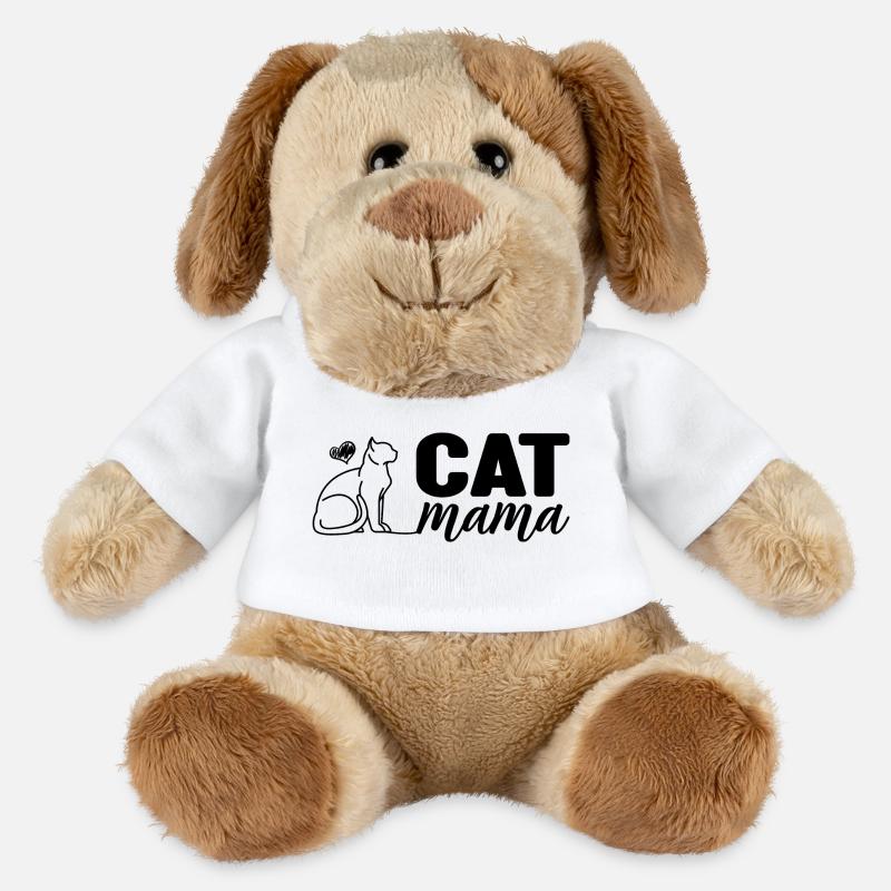 Cat Mama - MiniFeet® Dog Helge - white
