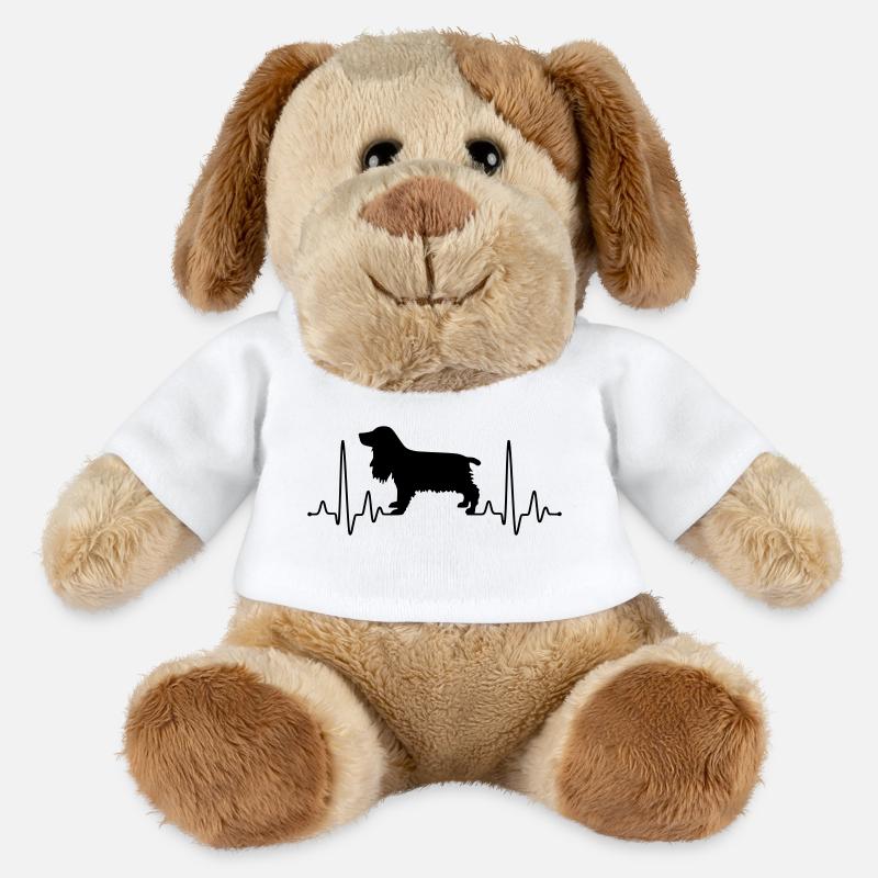 Cocker Spaniel Plus - MiniFeet® Dog Helge - white