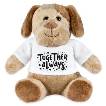 Together Always - MiniFeet® Dog Helge - white - Front
