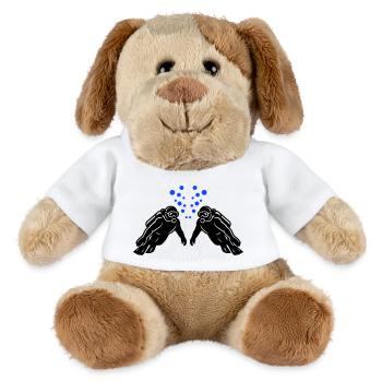Diving Team Diving - MiniFeet® Dog Helge - white - Front