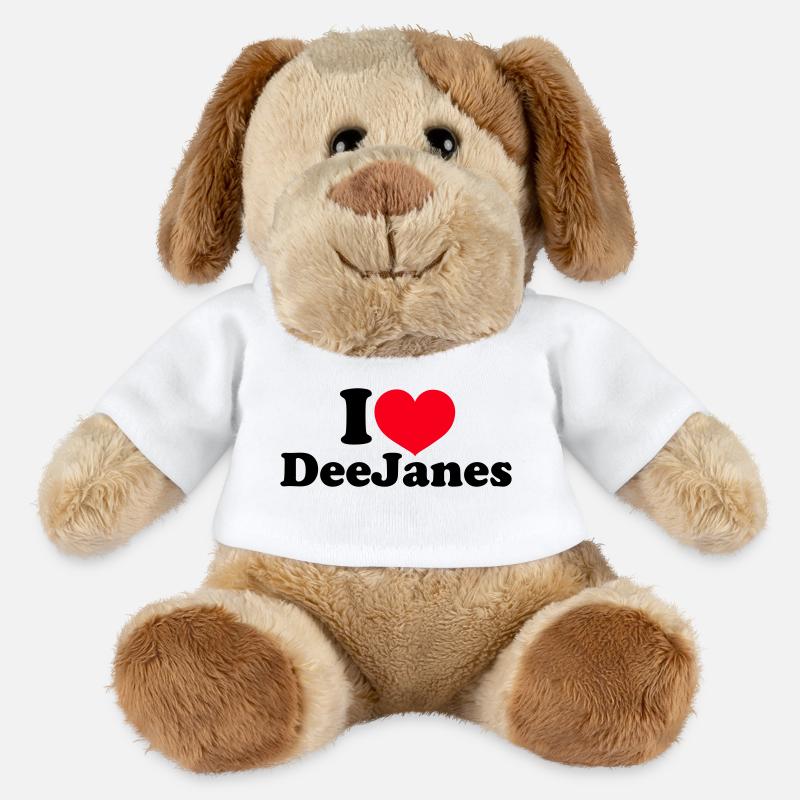 I Love DeeJanes - MiniFeet® Dog Helge - white
