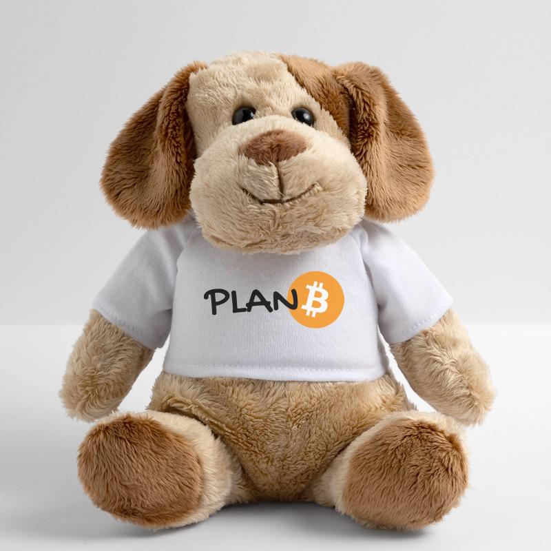 plan B - bitcoin Plan Bitcoin - Hoodl Chien en peluche Helge MiniFeet®