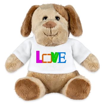 LIEBE - MiniFeet® Hund Helge - Weiß - Vorne