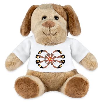 Eyes - MiniFeet® Dog Helge - white - Front