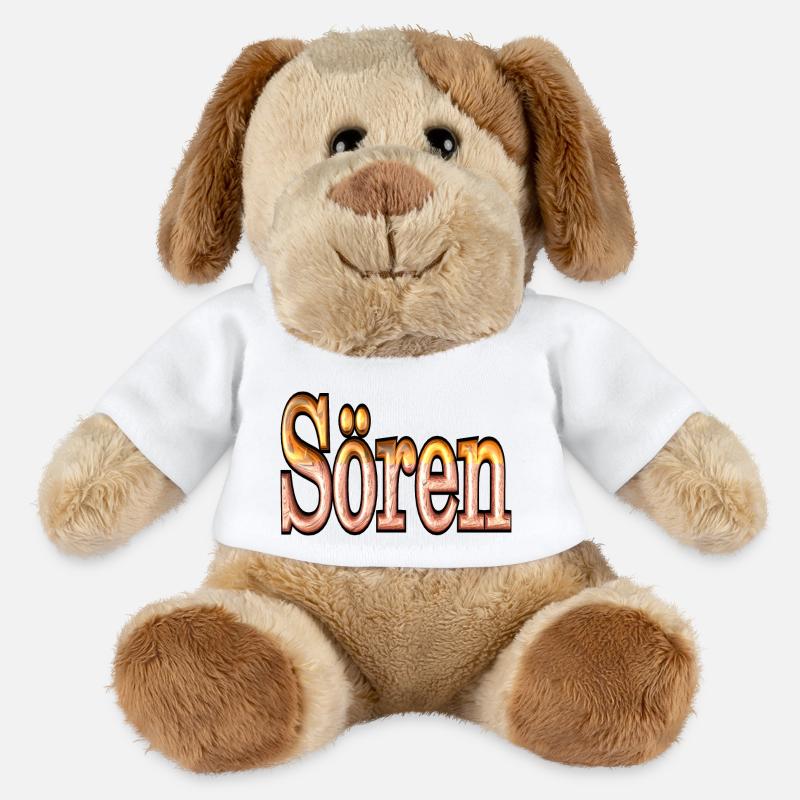 Soeren2 - MiniFeet® Hund Helge - Weiß