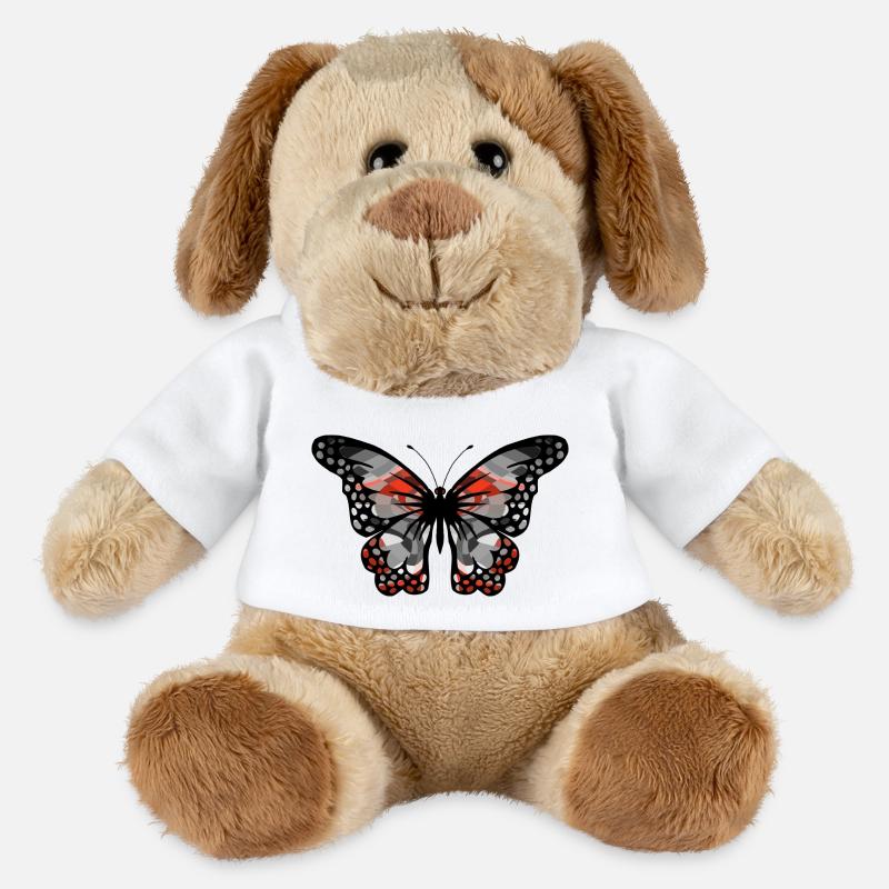Schmetterling - MiniFeet® Hund Helge - Weiß