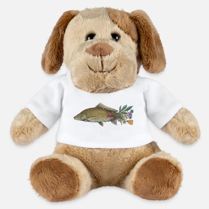 Der Karpfen - MiniFeet® Hund Helge - Weiß