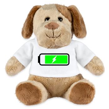 Battery charging - MiniFeet® Dog Helge - white - Front