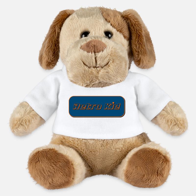 retro_kid - MiniFeet® Hund Helge - Weiß