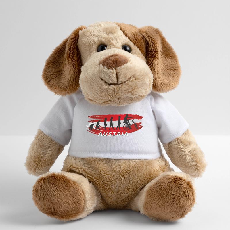 Circuit cycliste Autriche Evolution Chien en peluche Helge MiniFeet®