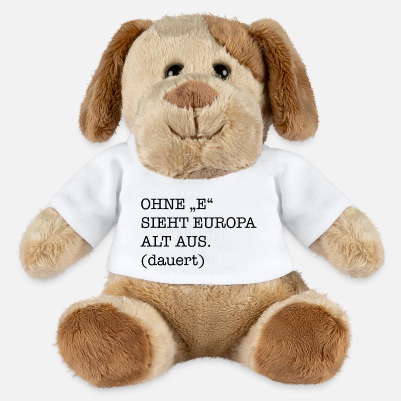 lustig - MiniFeet® Hund Helge - Weiß
