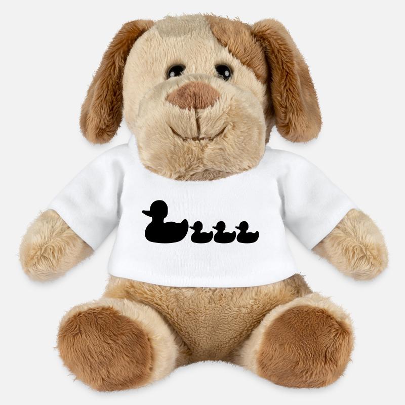 Enten - MiniFeet® Hund Helge - Weiß