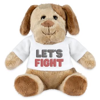 Let's fight - MiniFeet® Hund Helge - Weiß - Vorne