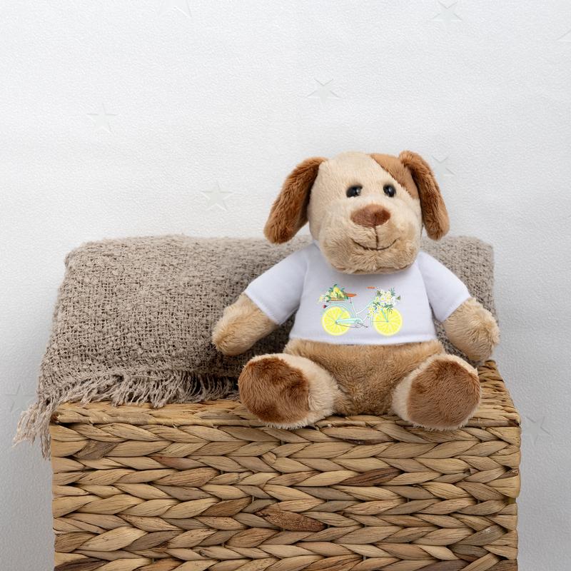 Vélo aux citrons Chien en peluche Helge MiniFeet®