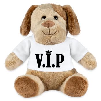 vip crown - MiniFeet® Hund Helge - Weiß - Vorne