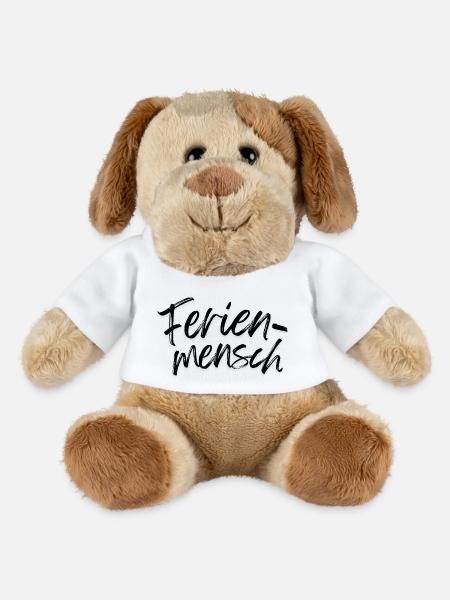 🌴 Ferienmensch – Urlaubsfeeling - MiniFeet® Hund Helge - Weiß