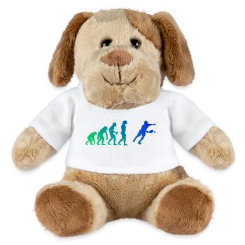Pickleball Pro Gift for Pickleball Athlete Fans - MiniFeet® Dog Helge - white - Front