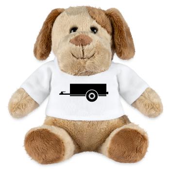 Hauling trailer - MiniFeet® Dog Helge - white - Front