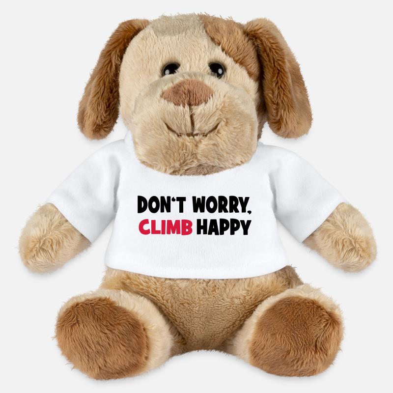 escalade - Chien en peluche Helge MiniFeet® - blanc