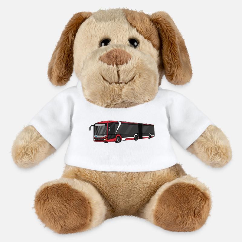 Bus - MiniFeet® Hund Helge - Weiß