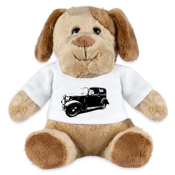 Voiture - Chien en peluche Helge MiniFeet® - blanc - Devant