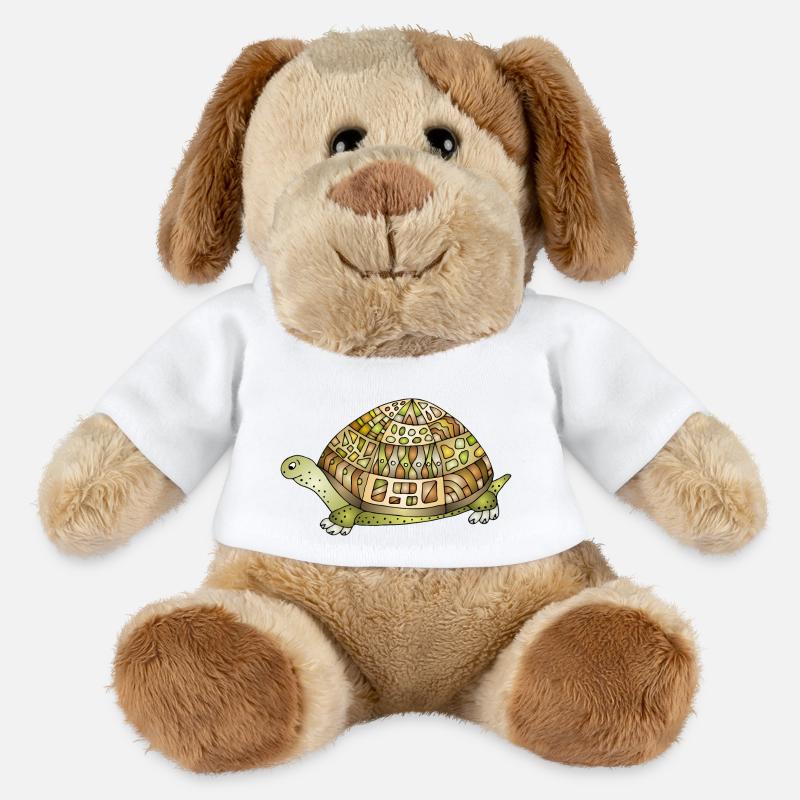Schildkröte - MiniFeet® Hund Helge - Weiß