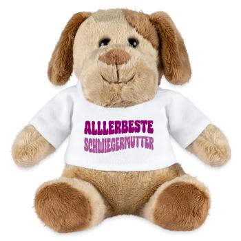 Best mother-in-law - MiniFeet® Dog Helge - white - Front