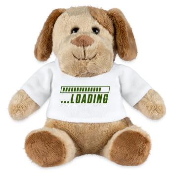 Loading - MiniFeet® Dog Helge - white - Front