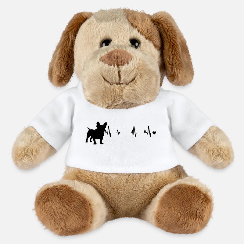 Chien - Chien en peluche Helge MiniFeet® - blanc