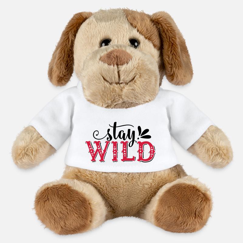 Stay Wild - MiniFeet® Hund Helge - Weiß