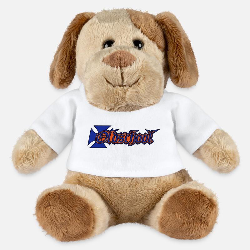 Old School - style - cool - MiniFeet® Hund Helge - Weiß