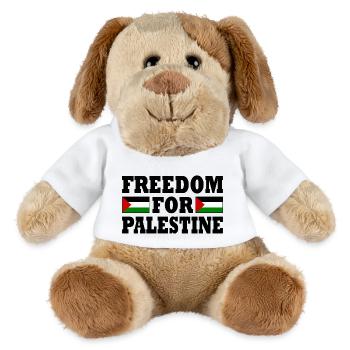Freedom for palestine - MiniFeet® Dog Helge - white - Front