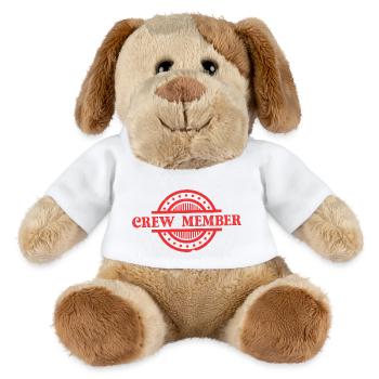 Crew Mitglied - MiniFeet® Hund Helge - Weiß - Vorne