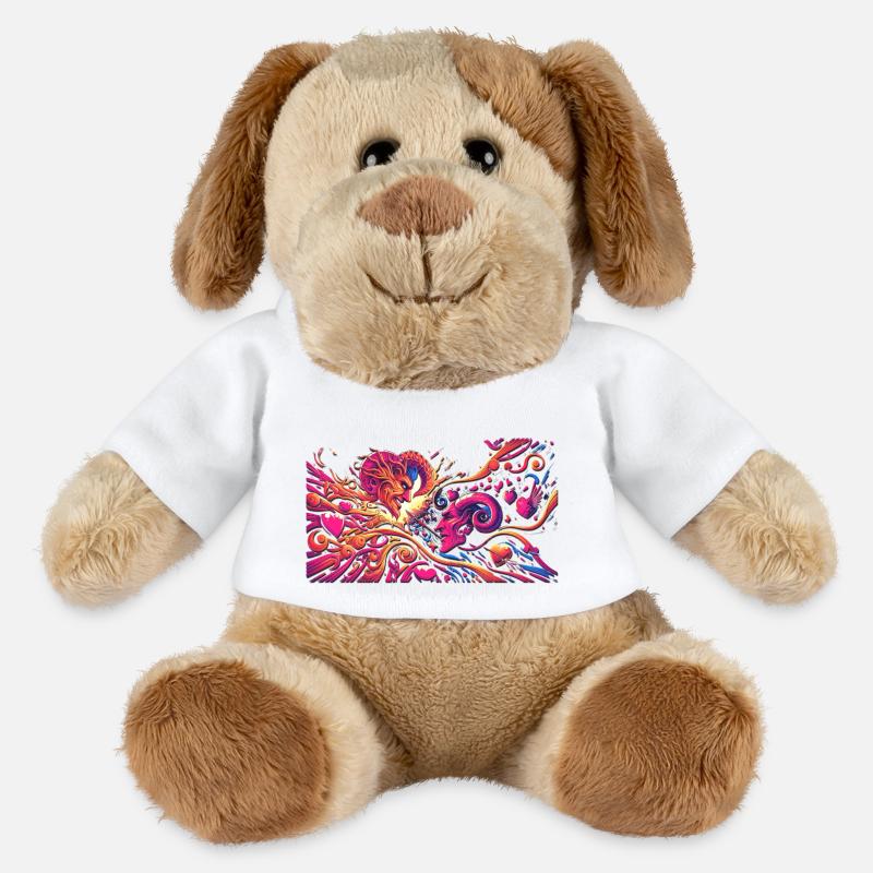 Valentine’s Day - MiniFeet® Dog Helge - white
