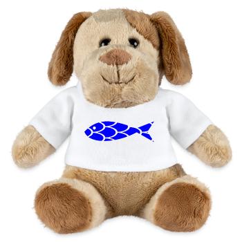 anniversary. Anniversary Decade. humor. funny - MiniFeet® Dog Helge - white - Front