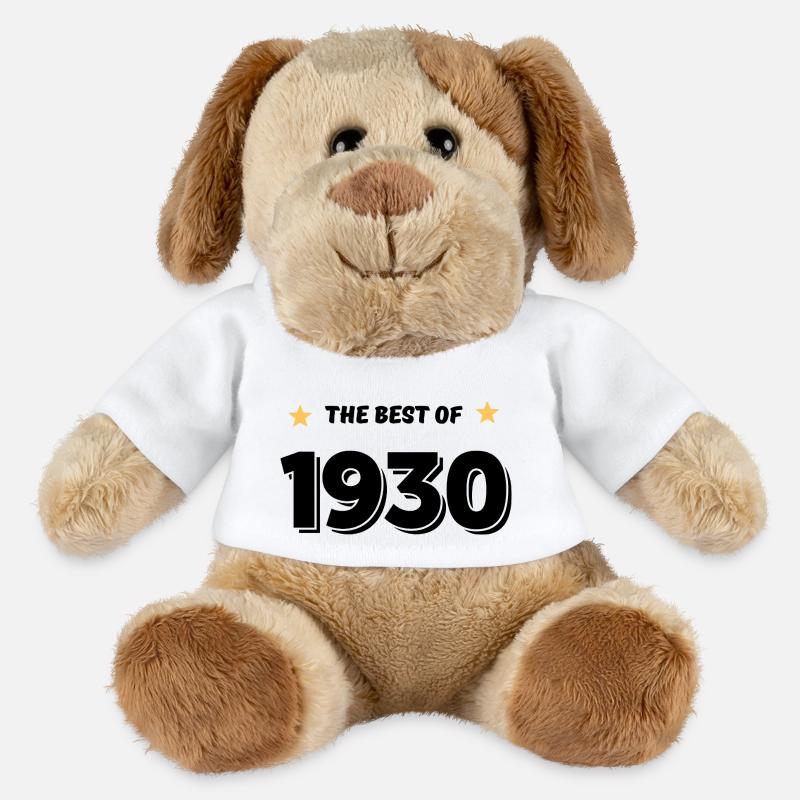 Das Beste von 1930 - MiniFeet® Hund Helge - Weiß