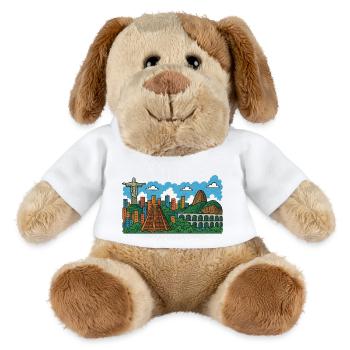Rio de Janeiro City - MiniFeet® Dog Helge - white - Front