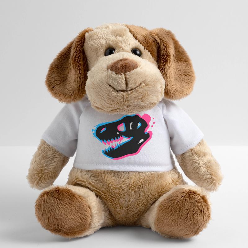 Un T-Rex crâne de 3-D Chien en peluche Helge MiniFeet®