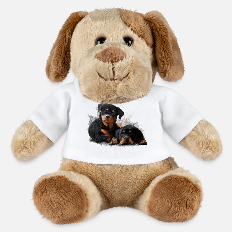 Welpen - MiniFeet® Hund Helge - Weiß